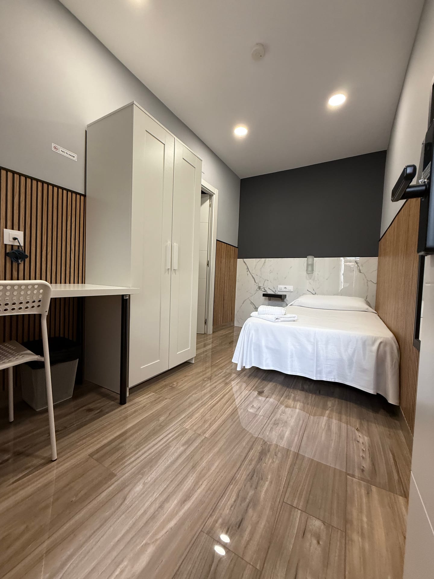 Habitación individual renovada